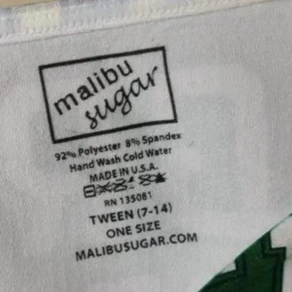 Malibu Sugar Bandeau Seamless Bra Bundle Sz 7-14 - Picture 5 of 6